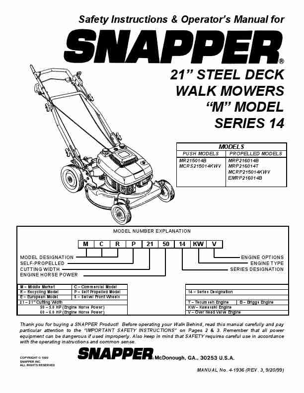 Snapper Lawn Mower MCRP215014KWV-page_pdf